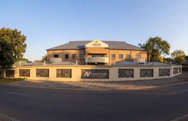 Nambiti Technologies office building in Randburg for Systems Support NQF Level 5 IT Learnership 2026