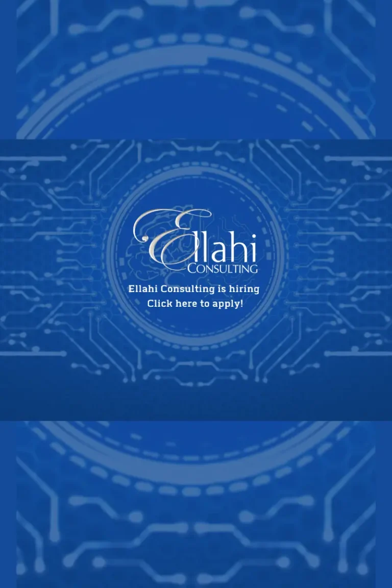 Ellahi Consulting logo for the Commercial Vehicle Sales Cadet Graduate Programme listing.
