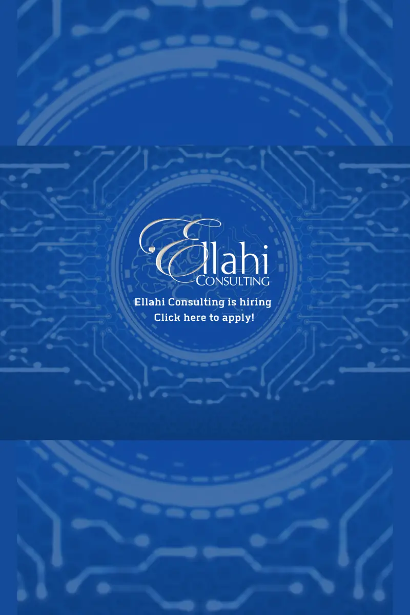 Ellahi Consulting logo for the Commercial Vehicle Sales Cadet Graduate Programme listing.