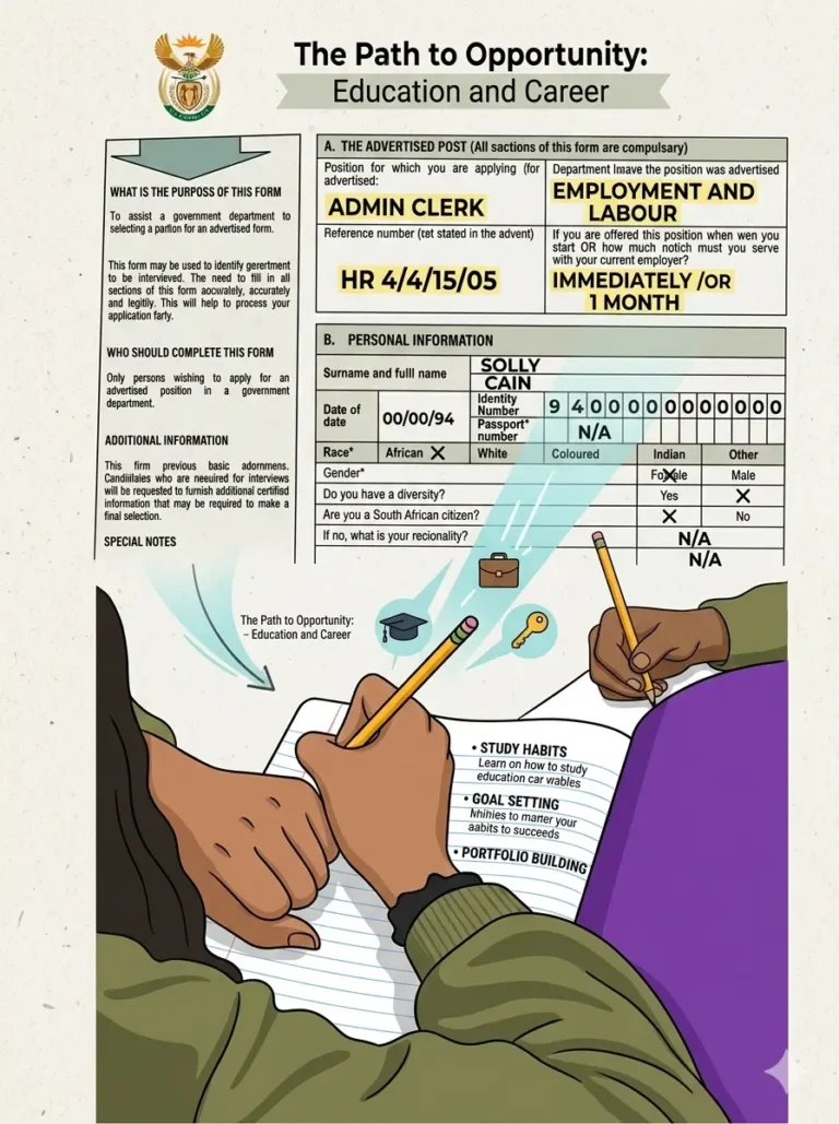 How to Complete Z83 Form: South Africa Guide & Common Mistakes